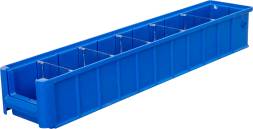 Лоток (контейнер) полочный для мелких деталей и компонентов SK, 600х117х90 мм, синий [SK 6109]